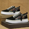 Damen Urbaner Freizeitsneaker mit kunstvollen Mustern und dämpfender Sohle R&B