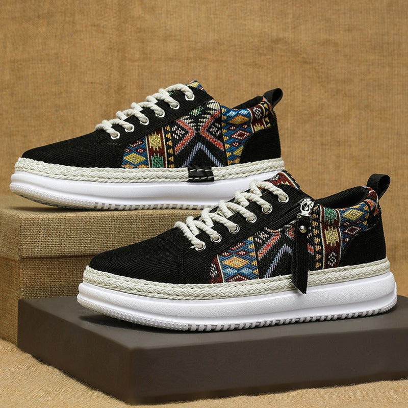 Damen Urbaner Freizeitsneaker mit kunstvollen Mustern und dämpfender Sohle R&B