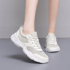 Damen Sportliche Netz-Sneaker mit dämpfender Sohle