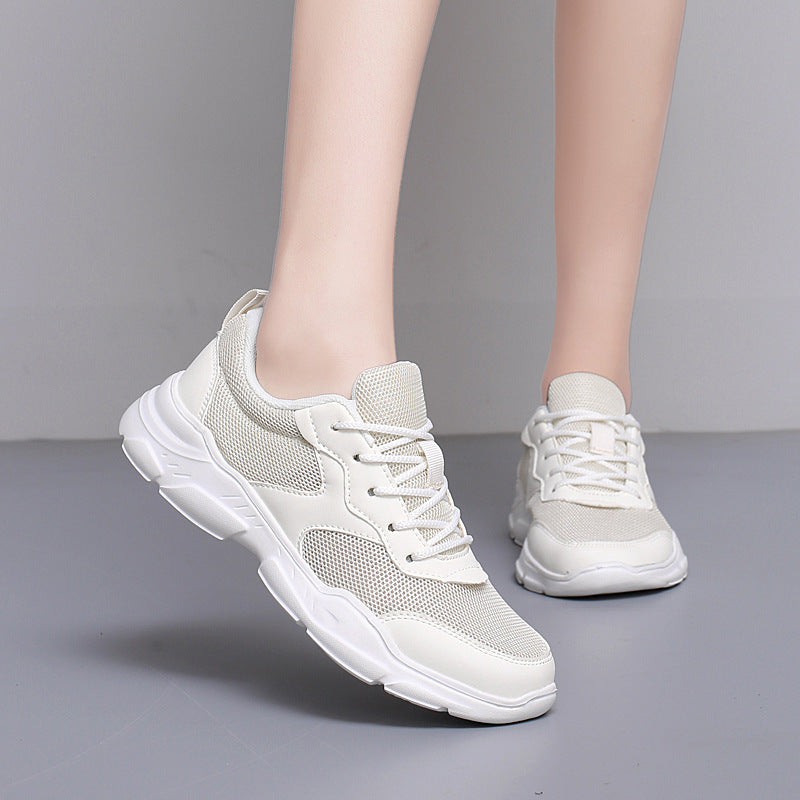 Damen Sportliche Netz-Sneaker mit dämpfender Sohle