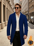 Herren eleganter und stilvoller Übercoat R&B