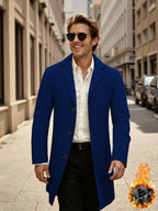 Herren eleganter und stilvoller Übercoat R&B
