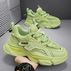 Damen Sportliche Chunky Sneaker mit atmungsaktivem Mesh und innovativer Dämpfung