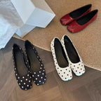 Damen Ballerinas mit klassischem Punkte-Design R&B