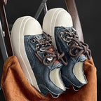 Damen Trendige Sneakers mit innovativen Schnürsystemen und dämpfender Sohle