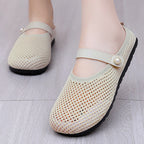 Damen Gemütliche Slip-On Clogs mit atmungsaktivem Netzoberteil und flexiblem Fußbett