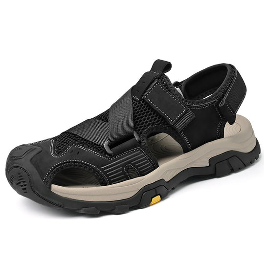 Herren Sportliche Outdoor-Sandalen mit atmungsaktivem Netz und rutschfester Sohle R&B