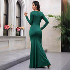 Damen Elegantes Oberteil mit langem Arm und figurformendem Schnitt R&B