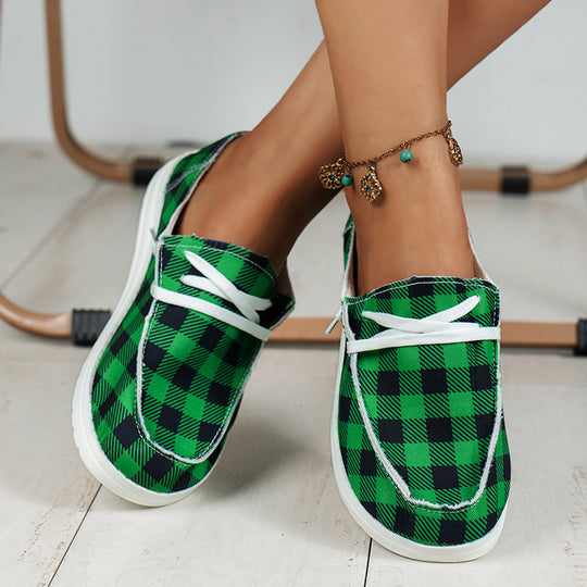 Damen bequeme und stylische Slip-On Sneakers R&B