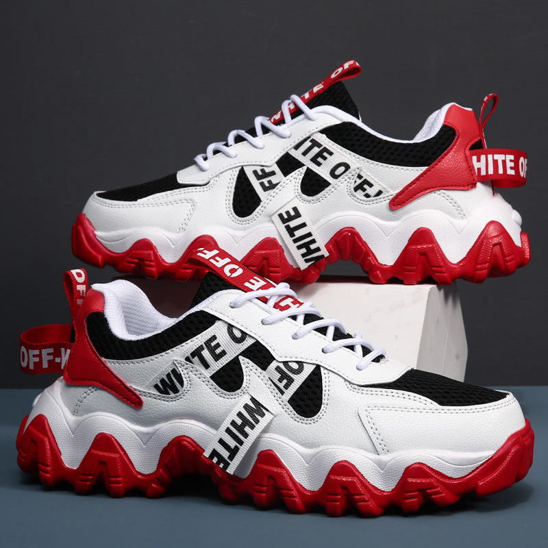 Damen Chunky Sneakers mit atmungsaktivem Obermaterial und rutschfester Laufsohle R&B