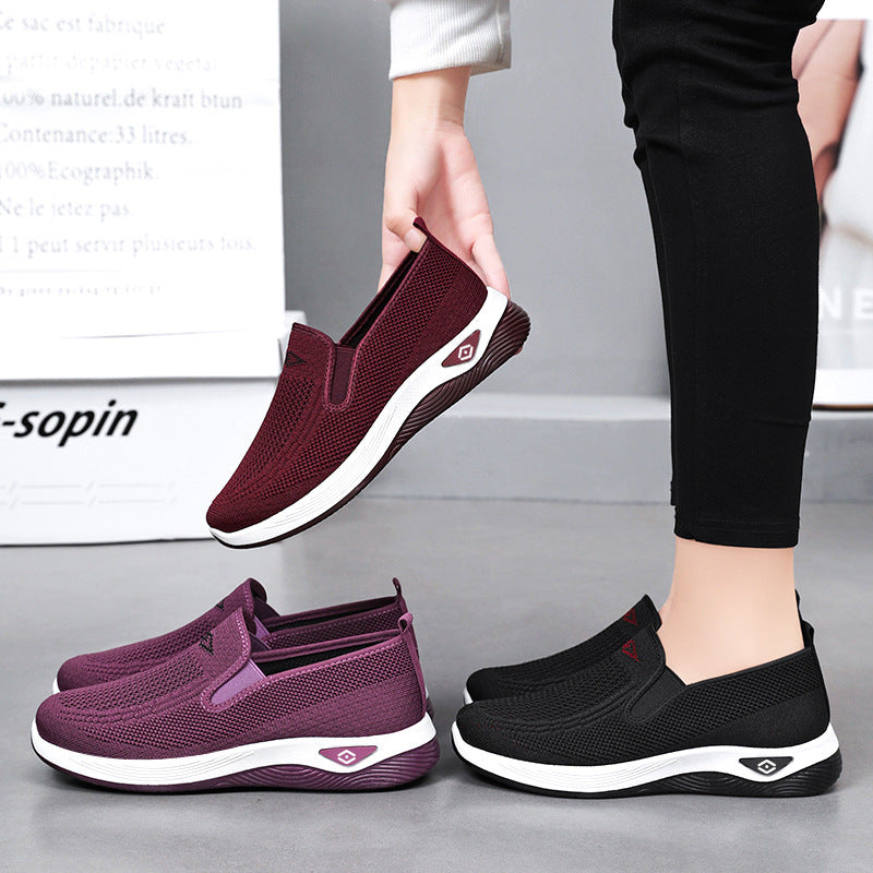 Damen Atmungsaktive Slip-On Sneakers mit flexiblem Design R&B