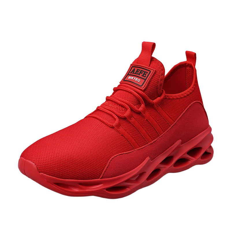 Damen Sportliche Sneakers mit atmungsaktiver Mesh-Oberfläche und dynamischem Dämpfungssystem R&B