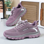 Damen Atmungsaktive Sneaker mit Schnellverschluss R&B