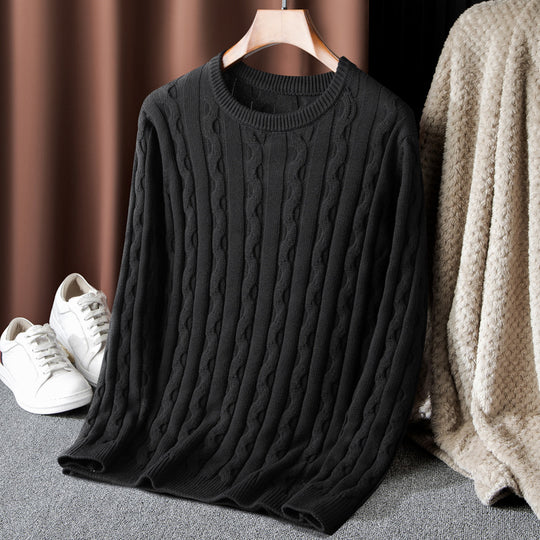 Damen Strickpullover mit strukturiertem Muster R&B
