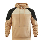 Herren Kapuzenpullover mit Sportlichem Design und Kontrastdetails R&B