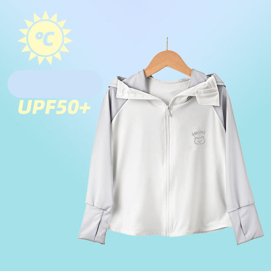 Jungen UV-Schutz Kapuzenjacke R&B