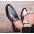 Damen Elegante Mokassins mit glitzerndem Obermaterial und modischem Design R&B