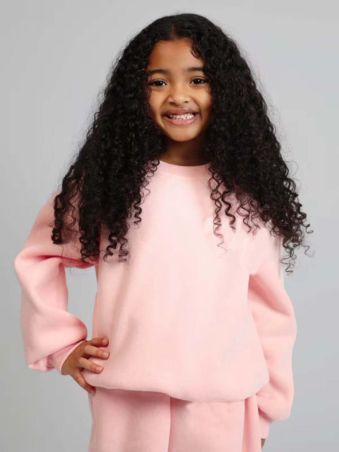 Damen lässiges Sweat-Set mit voluminösem Oberteil und bequemen Jogginghosen R&B