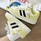 Damen Sportliche Lifestyle-Sneaker mit atmungsaktiver Mesh-Oberfläche und dämpfendem Sohlenprofil