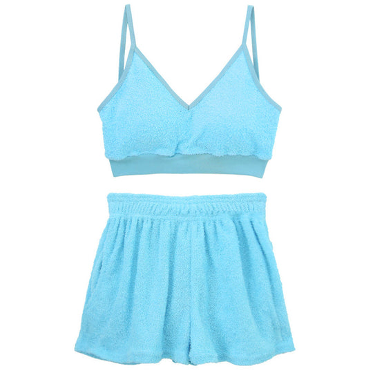 Damen Relax-Set mit weichem Material und verstellbaren Trägern R&B