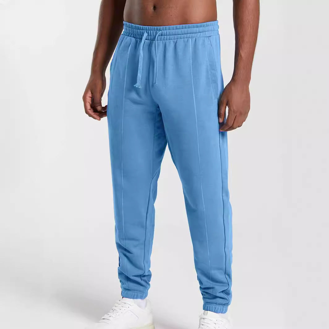 Herren Sportliche Jogginghose mit elastischem Bund und seitlichen Taschen R&B