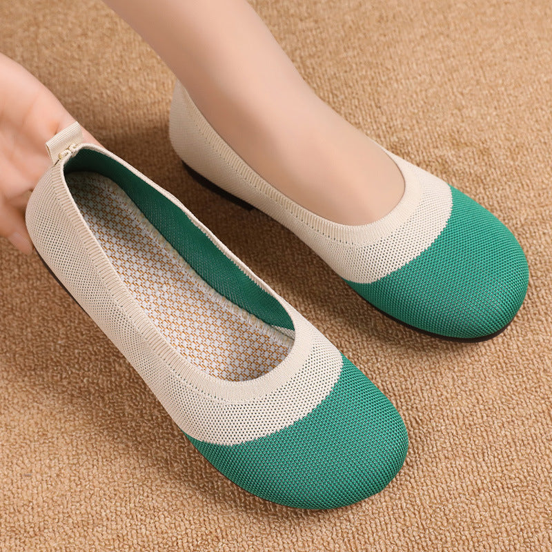 Damen Komfortable Ballerinas mit atmungsaktivem Obermaterial R&B
