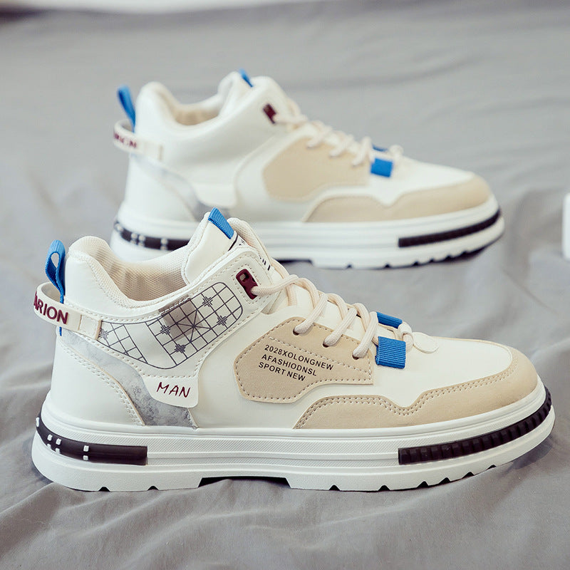 Herren Sportliche Sneakers mit hohem Kragen R&B