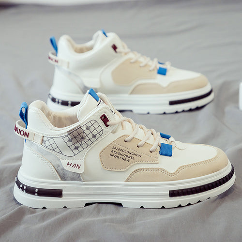 Herren Sportliche Sneakers mit hohem Kragen R&B