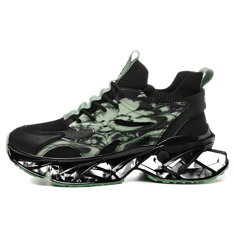 Damen Sportliche Sneakers mit innovativem Dämpfungssystem und markantem Design R&B