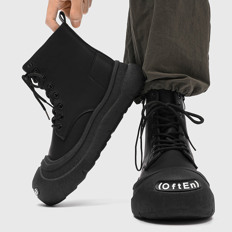 Damen Freizeitstiefel mit robusten Profilsohlen von