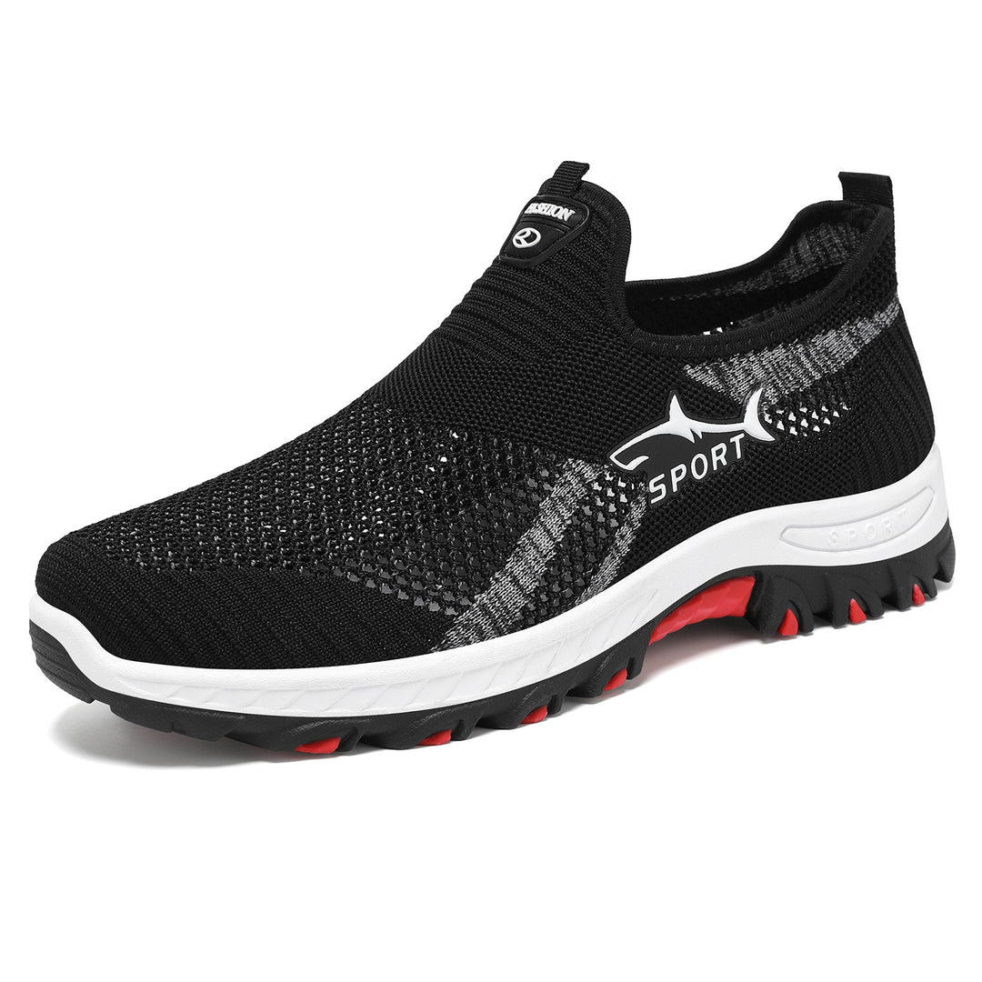 Damen Sportliche Sneaker mit atmungsaktiver Mesh-Oberfläche und rutschfester Sohle R&B
