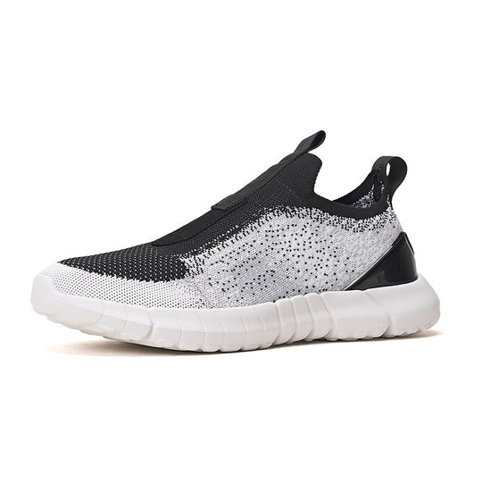 Damen Sportliche Slip-On Sneakers mit atmungsaktiver Strickoberfläche R&B