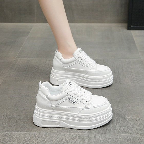 Damen Plateau Sneakers mit ergonomischer Sohle und modischem Design