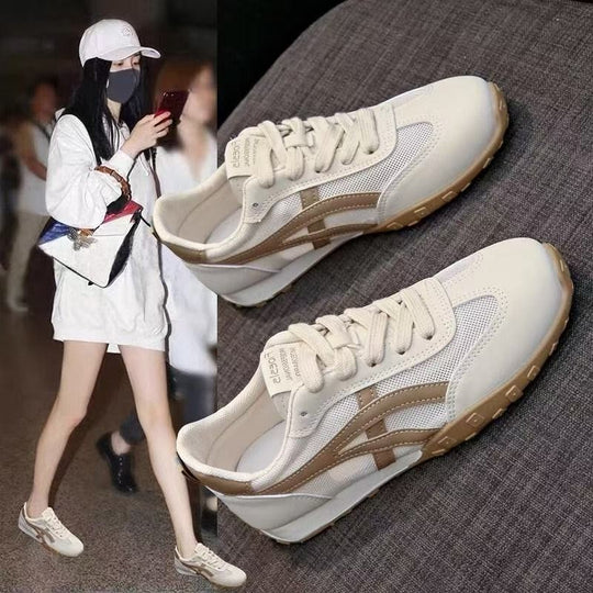 Damen Sportliche Sneakers mit atmungsaktiver Mesh-Konstruktion und flexiblem Dämpfungssystem R&B