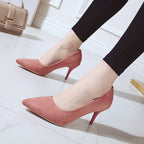 Damen nan spitze Court-Pumps mit schlankem Stilettoabsatz und gepolsterter Komfortinnensohle R&B