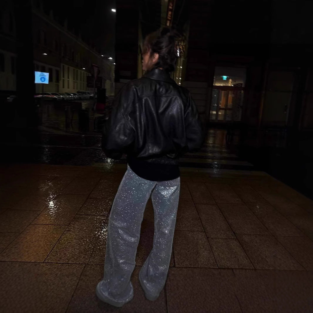 Damen Stilvolle jacke mit lässigem Schnitt und praktischen Taschen R&B