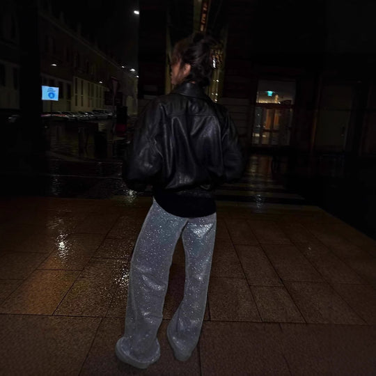 Damen Stilvolle jacke mit lässigem Schnitt und praktischen Taschen R&B