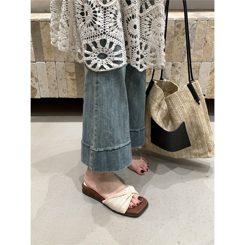 Damen bequeme und elegante Mules R&B