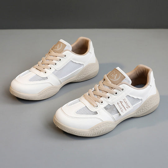 Damen Fitness Sneakers mit atmungsaktivem Mesh und flexibler Laufsohle R&B