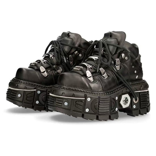Damen Stabile High-Top Stiefel mit robuster Gummisohle R&B
