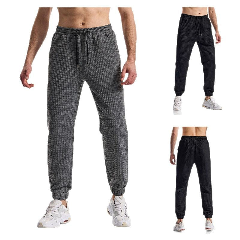 Herren bequeme Sweatpants mit hohem Bund und elastischem Komfort R&B