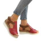 Damen Raffinierte Sandalen im Espadrille-Stil R&B
