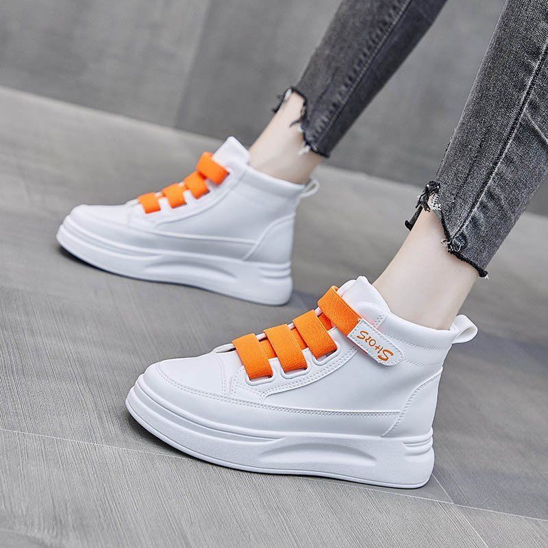 Damen High-Top Sneaker mit leichtem Design und verstellbaren Riemen