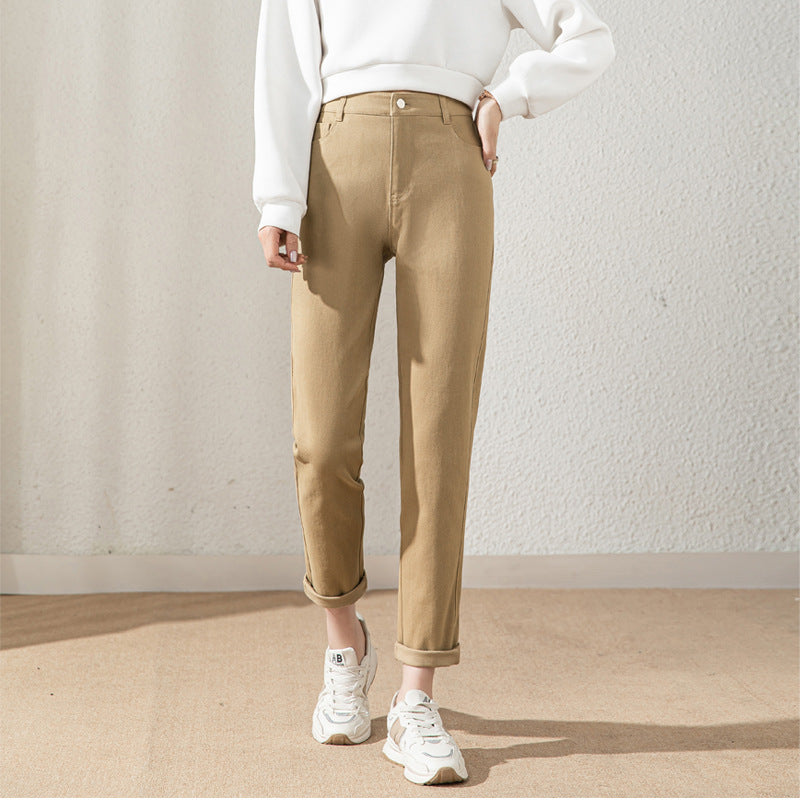 Damen Jeans High Waist mit schmalem Schnitt