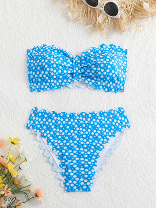 Damen Bikini-Set mit floralem Muster R&B