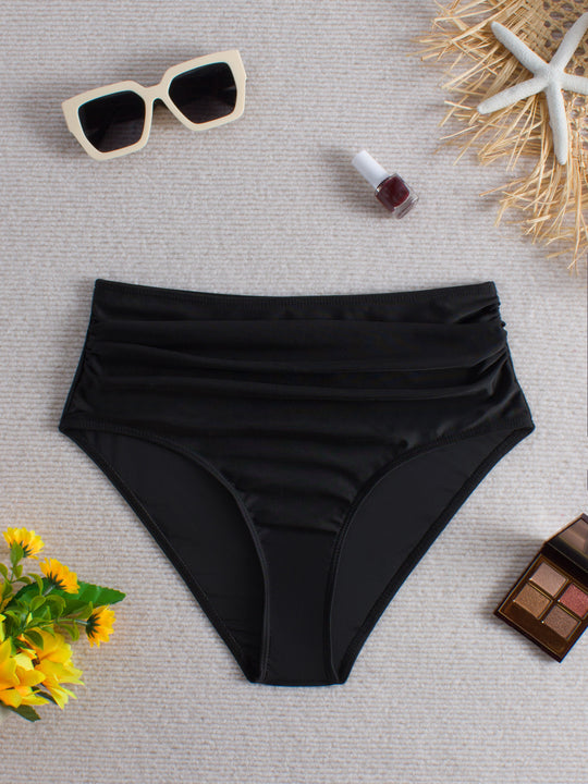 Damen Hochtaillierte Bikinihose R&B