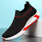 Damen Elastische Sneakers mit innovativem 3D-Strickdesign