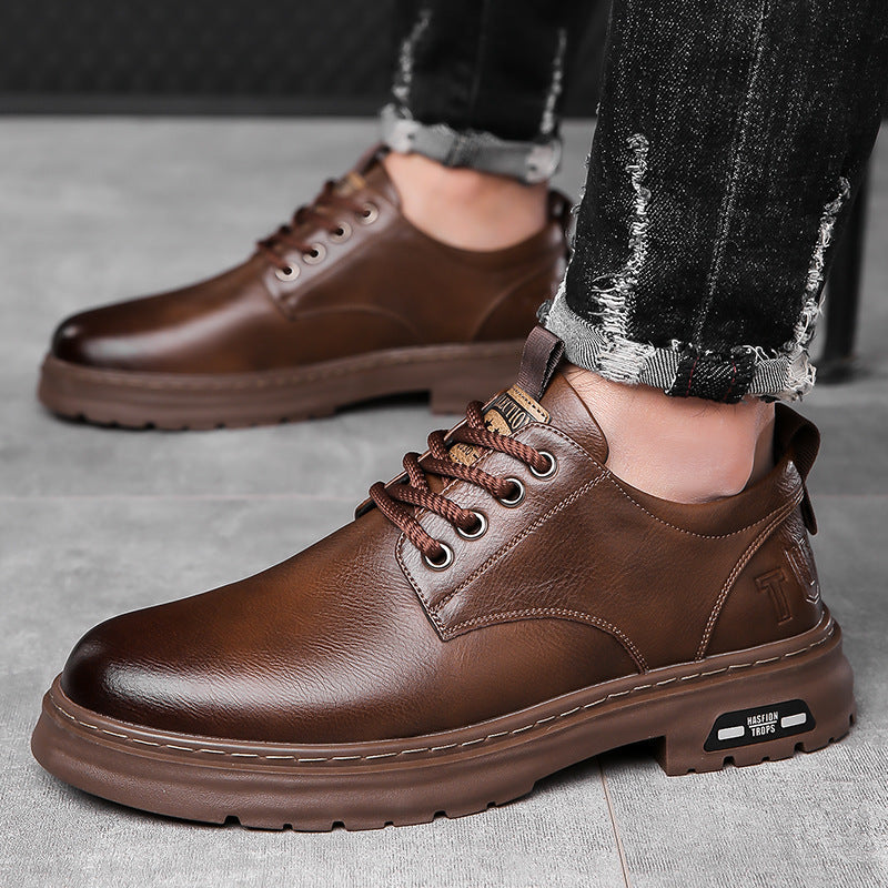 Herren modische und bequeme Schnürschuhe mit rutschfester Sohle und stylishem Design R&B