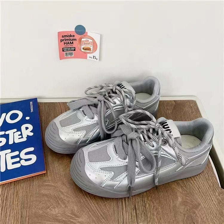 Damen Sportliche Sneakers mit atmungsaktivem Obermaterial und rutschfester Sohle R&B