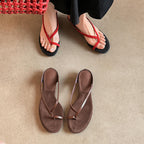 Damen Komfortable Zehentrenner-Sandalen mit ergonomischem Fußbett und stylischem Design R&B